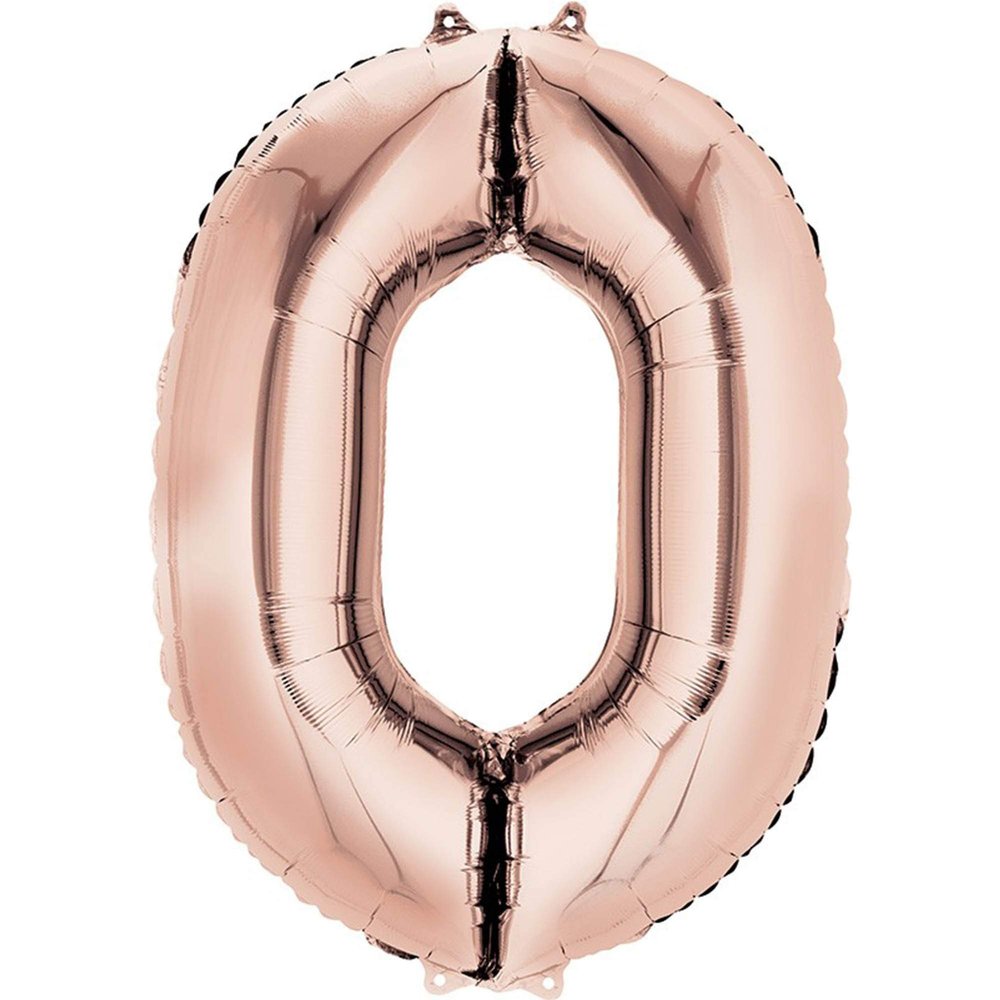 Amscan 3619001 S/Form: 0 Rose Gold