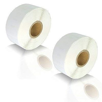 2x Print-Klex Label Rolls Compatible with Dymo 11352, 54 x 25 mm, 500 Labels