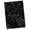 Mr. & Mrs. Panda Rees Postcard – City Map Design view 1