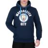 Manchester City FC Men's Fleece Hoodie with Graphic Print - Official Merchandise - Gift for Soccer Fans - S view 2