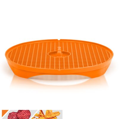 Brner Crispymaker (Orange) Microwave Chip Maker