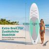 SereneLife Inflatable Stand-Up Paddle Board Set with Paddle, Pump & Carry Bag view 3