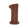 Btic GmbH Cooper Wood Veneer Letter – Dark 0.6 mm Real Wood, 20 cm, Lowercase l view 1
