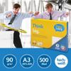 Data Copy Premium Copy Paper, White, 90 gsm, A3, FSC Mix Credit, 1 Pack of 500 Sheets view 2