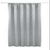 High-Quality Flame-Retardant Blackout Curtain, Made to Measure, Beige, M1 and B1 Certified, XXL Extra-Wide, Gather Tape, Loops, Light Grey, 275 x 350 cm (H x W) view 3