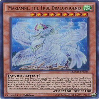 YU-GI-OH! Mariamne, The True Dracophoenix - MACR-EN026 - Ultra Rare - 1st Edition - Maximum Crisis (1st Edition)