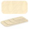 AUPROTEC 150 x 148 cm Multiplex Birch Plywood Panel | 100 mm Corner Radius | 27 mm view 1