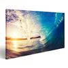islandburner Canvas Wall Art, Great Surfing Wave in the Sun view 1