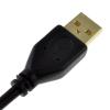 kenable USB 2.0 Extension Cable, 24 AWG, Gold-Plated USB-A Male to Female, 0.25 m, Black view 3