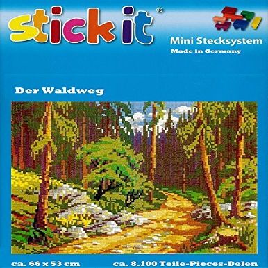 stickit Mini Peg System “The Forest Path,” Approx. 8,100 Pieces