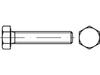 DIN 933/ISO 4017 M24 x 65 Hex Bolts, Grade 10.9 Zinc-Plated Steel, 25-Pack view 1