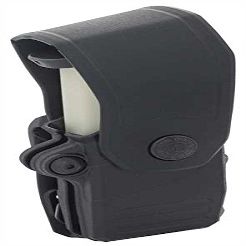 RADAR Magazine Pouch for 9mm Pistol Magazines, Black, Polymer/Nylon, Paddle Loop, Snap Closure, 13 x 3.5 x 2.5 cm, 100 g