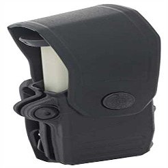 RADAR Magazine Pouch for 9mm Pistol Magazines, Black, Polymer/Nylon, Paddle Loop, Snap Closure, 13 x 3.5 x 2.5 cm, 100 g