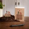 Die Stadtgärtner Wedding Card with Seed Tag, Bird Motif, Wildflower Seeds, and Envelope, 10.5 x 14.8 cm (A6) view 1