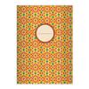 Kartenkaufrausch 8 Elegant Star Mosaic DIN A5 School Notebooks, Orange, Ruling 7 view 1