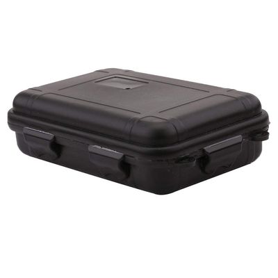 VGEBY Waterproof Plastic Tool Storage Box, Shockproof and Pressure-Resistant, Black, L