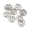 Perlin Metal Bead Caps, Antique Silver, 6 mm, 250 pcs view 2