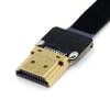 CY CYFPV 90° Upward-Angled FPV Micro HDMI Male to HDMI Male Flat Cable, 50 cm view 4