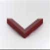 Homedecoration Misano Picture Frame 31 x 66 cm, Wiped Wine Red, with 1 mm Anti-Glare Acrylic Glass view 3