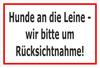 Dog Leash Required Sticker, 45 × 30 cm, S00216-005-B view 1