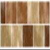 Brown Mosaic Tile Border Stickers FB2, 8 pcs, 25 x 6.5 cm (W x H) view 2