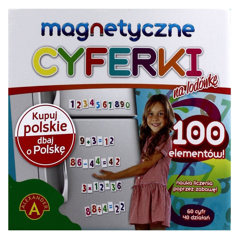 ALEXANDER Magnetic Numbers for the Refrigerator [TOY]