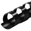 Plastic Binding Spines, Black, 22 mm, 21 Rings, 50-Pack, for Approx. 210 Sheets view 1