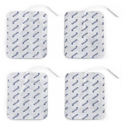 axion 4 Large EMS Electrode Pads, 12 × 7 cm, Medical Device