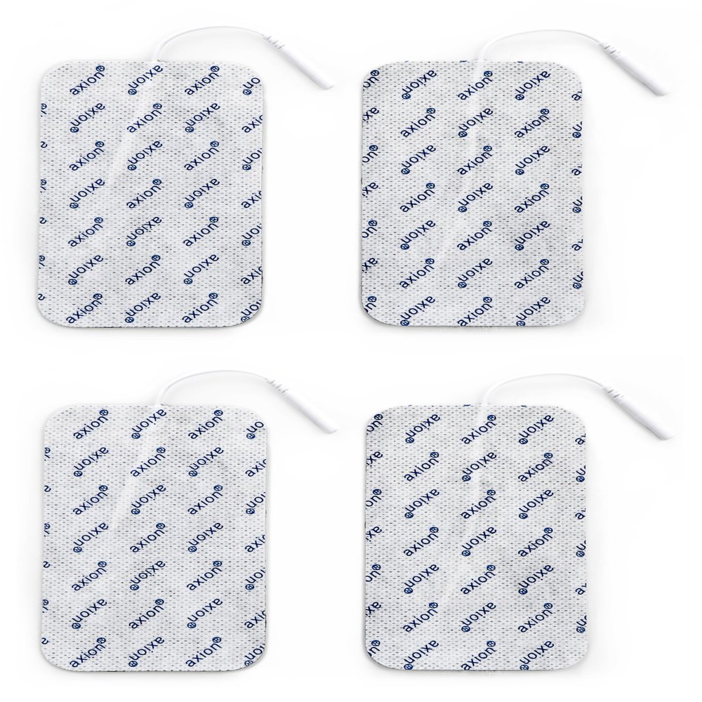 axion 4 Large EMS Electrode Pads, 12 × 7 cm, Medical Device