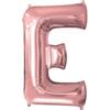 Amscan 3656801 Supershape Letter E, Rose Gold view 1