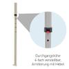 Vispronet Professional Folding Canopy Basic 3 x 3 m in White – Scissor-Frame System – 1 Wall view 4