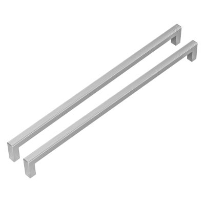 goldenwarm 10-Pack Brushed Stainless Steel Cabinet Handles, 320 mm Hole Spacing