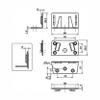 Center Rail Bed Connector Brackets and Fasteners view 2