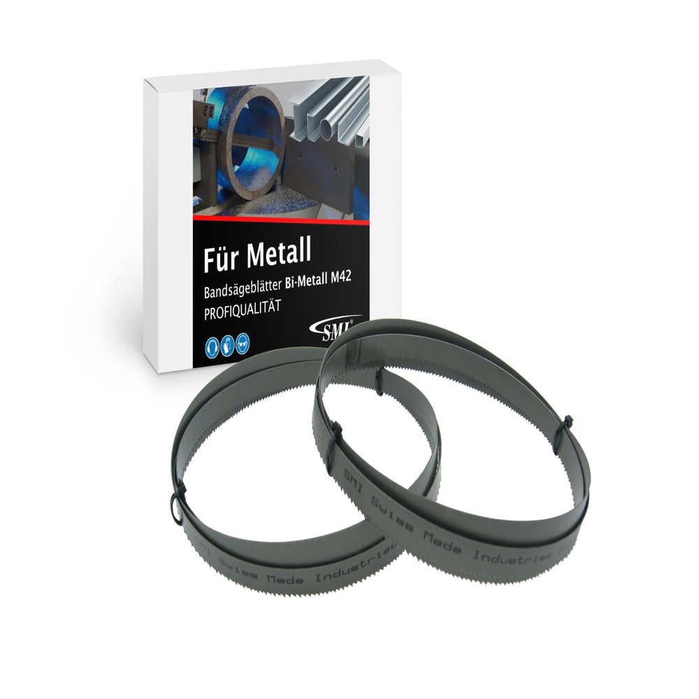 SMI 2-Pack Bi-Metal M42 Bandsaw Blades, 1140 x 13 x 0.65 mm, 14 TPI