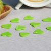 Plexiglass Heart Scatter Decorations, 30 mm, Glossy, Green, 10 Pieces view 1