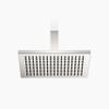 Dornbracht Ceiling-Mounted Rain Shower, 300 x 240 mm, 28775980-08, Platinum view 1