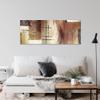 Runa Art Abstract Wall Art, 1-Piece, 100 x 40 cm, Beige/Brown view 4
