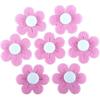 Pink Felt Daisy Decorations view 1