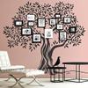 Grandora Tree with Branches and Leaves Wall Decal | Copper (W x H) 164 x 150 cm | Living Room Bedroom Sticker Wall Sticker W5409 view 1