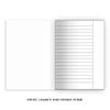 Kartenkaufrausch 2 Cute Unicorn DIN A5 Exercise Books, Math Grid, Yellow, Rainbow and Stars, Ruling 7 view 4