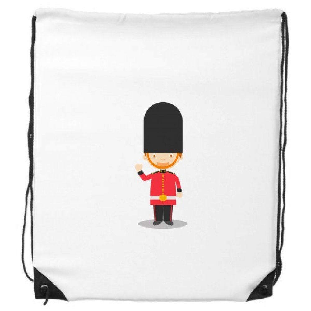 DIYthinker Royal Guard England Cartoon Backpack