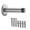 1 x SOTECH MERCURY Door Stop, Brushed Stainless Steel, 50 mm, L: 95 mm view 1