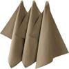 REDBEST Seattle Kitchen Towels, 3-Pack, 100% Cotton, Taupe, 50 x 70 cm view 1