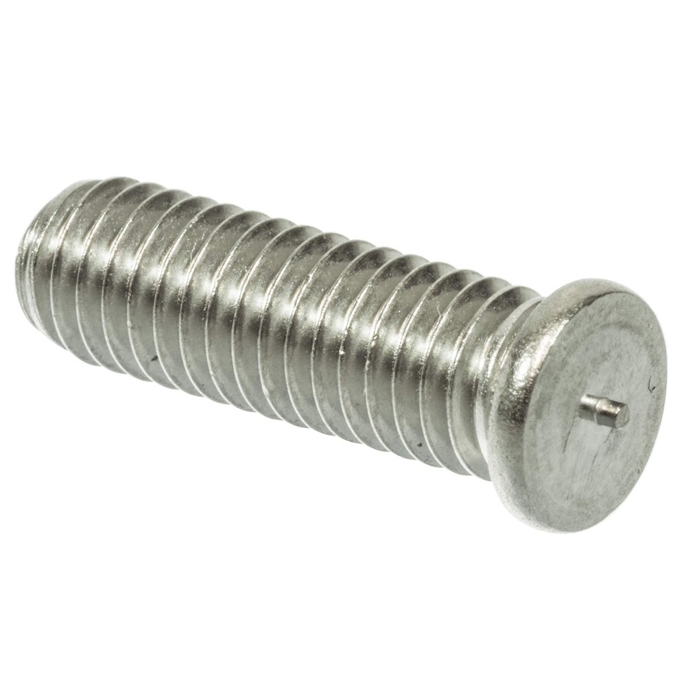 SCAPP Stainless Steel (1.4301) Weld Studs, M4 x 25 mm, PT Tip Ignition, 100 pcs