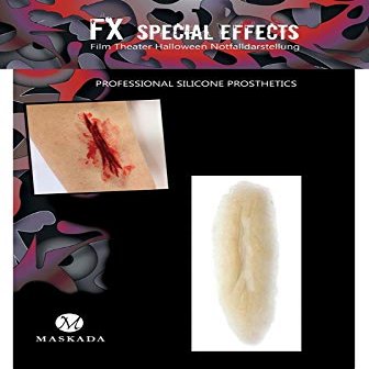 SFX Makeup Silicone Tear Wound, Halloween Part E01