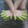 bodhi2000 Silicone Swim Training Webbed Gloves, Green view 3