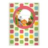 Kartenkaufrausch 1 Cheerful, Colorful Zoo DIN A4 School Exercise Book, Math Notebook with Giraffe, Zebra and More, Pink Ruling 29 (Squared/Diamond Grid) view 1