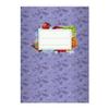 Kartenkaufrausch Cheerful Insects DIN A4 School Notebook for Elementary Students, Purple 7 mm Grid view 1