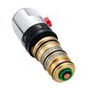 Thermostatic Mixing Valve Cartridge for Bath and Shower, Brass view 3