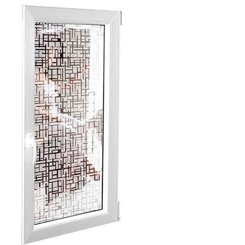 Solar Screen Frosted Privacy Window Film, Design Film, 152 cm Wide, Self-Adhesive, Sold by the Meter